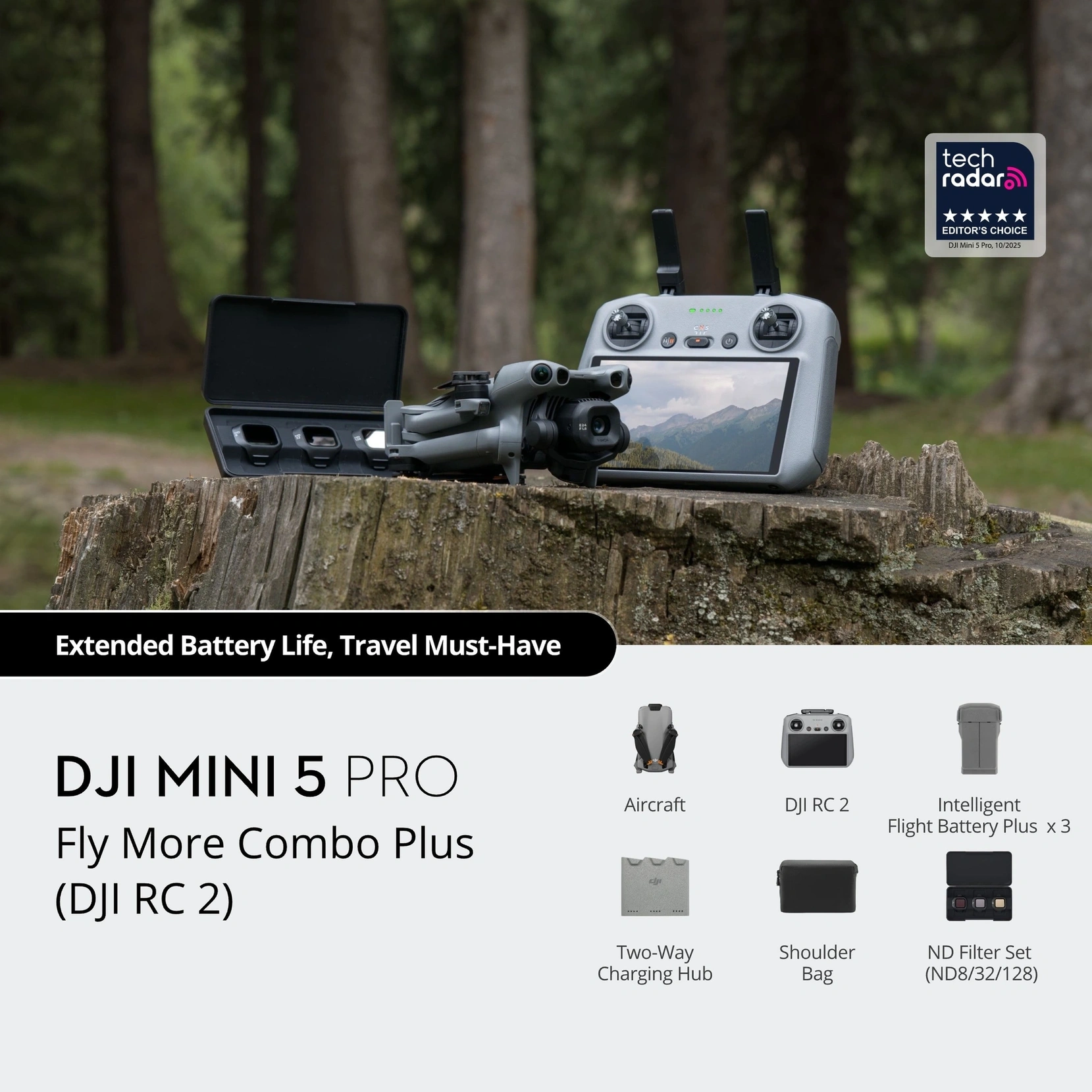 DJI Mini 5 Pro Fly More Combo Plus(DJI RC 2)